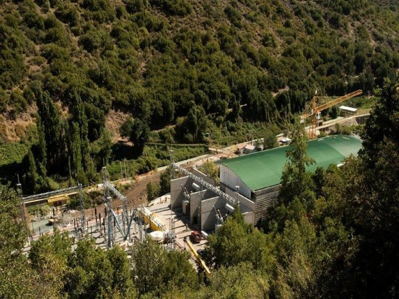 LACCH HYDRO1 - Chacayes 111MW Hydro plant providing green energy to the local community in Chili