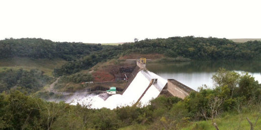 LACBR HYDRO1 - Fundao 120MW Hydro plant providing green energy to the local community in Brasil
